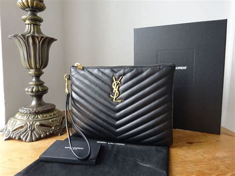 ysl monogram a5|Saint Laurent Monogram Matelassé Leather Pouch .